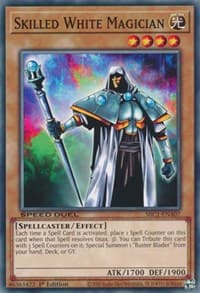 Skilled White Magician - Speed Duel: Streets of Battle City - YuGiOh card