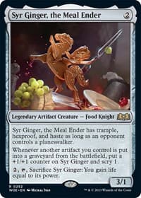 Syr Ginger, the Meal Ender - Wilds of Eldraine - Magic: The Gathering card
