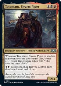 Totentanz, Swarm Piper - Wilds of Eldraine - Magic: The Gathering card