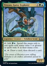 Troyan, Gutsy Explorer - Wilds of Eldraine - Magic: The Gathering card