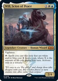 Will, Scion of Peace - Wilds of Eldraine - Magic: The Gathering card