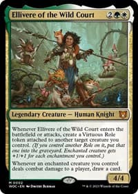 Ellivere of the Wild Court - Commander: Wilds of Eldraine - Magic: The Gathering card