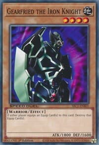 Gearfried the Iron Knight - Speed Duel: Streets of Battle City - YuGiOh card