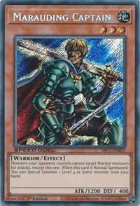 Marauding Captain (Secret Rare) - Speed Duel: Streets of Battle City - YuGiOh card