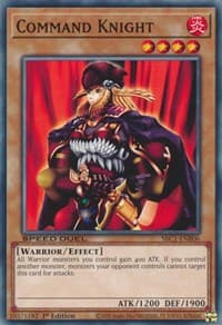Command Knight - Speed Duel: Streets of Battle City - YuGiOh card
