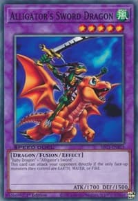 Alligator's Sword Dragon - Speed Duel: Streets of Battle City - YuGiOh card