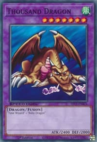 Thousand Dragon - Speed Duel: Streets of Battle City - YuGiOh card