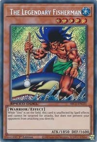 The Legendary Fisherman (Secret Rare) - Speed Duel: Streets of Battle City - YuGiOh card