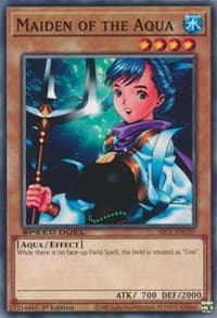 Maiden of the Aqua - Speed Duel: Streets of Battle City - YuGiOh card