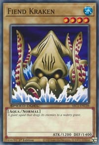 Fiend Kraken - Speed Duel: Streets of Battle City - YuGiOh card