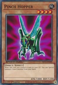 Pinch Hopper - Speed Duel: Streets of Battle City - YuGiOh card