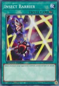 Insect Barrier - Speed Duel: Streets of Battle City - YuGiOh card