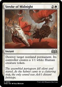 Stroke of Midnight - Wilds of Eldraine - Magic: The Gathering card