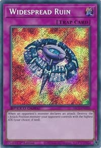 Widespread Ruin (Secret Rare) - Speed Duel: Streets of Battle City - YuGiOh card