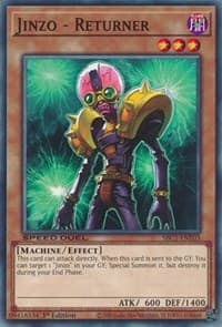 Jinzo - Returner - Speed Duel: Streets of Battle City - YuGiOh card