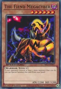 The Fiend Megacyber - Speed Duel: Streets of Battle City - YuGiOh card