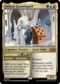 Beluna Grandsquall - Wilds of Eldraine - Magic: The Gathering card