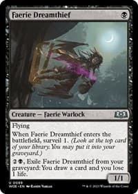 Faerie Dreamthief - Wilds of Eldraine - Magic: The Gathering card