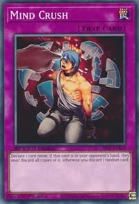 Mind Crush - Speed Duel: Streets of Battle City - YuGiOh card
