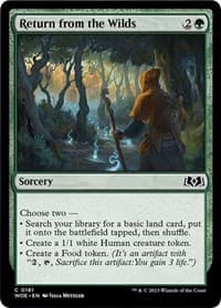 Return from the Wilds - Wilds of Eldraine - Magic: The Gathering card