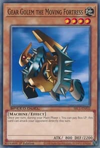 Gear Golem the Moving Fortress - Speed Duel: Streets of Battle City - YuGiOh card