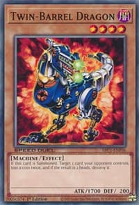 Twin-Barrel Dragon - Speed Duel: Streets of Battle City - YuGiOh card