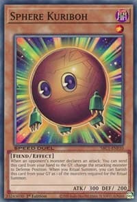 Sphere Kuriboh - Speed Duel: Streets of Battle City - YuGiOh card