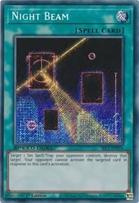 Night Beam (Secret Rare) - Speed Duel: Streets of Battle City - YuGiOh card