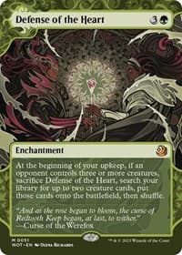 Defense of the Heart - Wilds of Eldraine: Enchanting Tales - Magic: The Gathering card