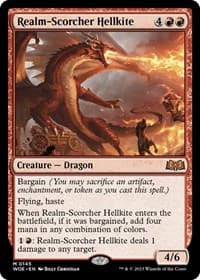 Realm-Scorcher Hellkite - Wilds of Eldraine - Magic: The Gathering card