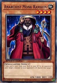 Anarchist Monk Ranshin - Speed Duel: Streets of Battle City - YuGiOh card