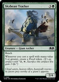 Skybeast Tracker - Wilds of Eldraine - Magic: The Gathering card