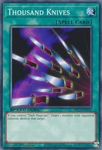 Thousand Knives - Speed Duel: Streets of Battle City - YuGiOh card