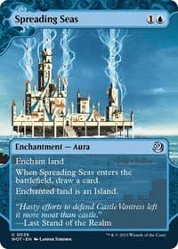 Spreading Seas - Wilds of Eldraine: Enchanting Tales - Magic: The Gathering card