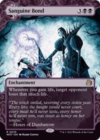 Sanguine Bond - Wilds of Eldraine: Enchanting Tales - Magic: The Gathering card