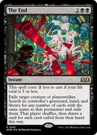 The End - Wilds of Eldraine - Magic: The Gathering card