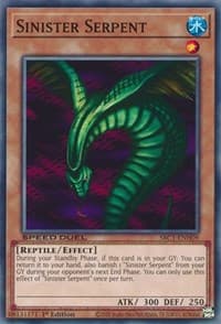 Sinister Serpent - Speed Duel: Streets of Battle City - YuGiOh card