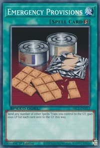 Emergency Provisions - Speed Duel: Streets of Battle City - YuGiOh card
