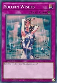 Solemn Wishes - Speed Duel: Streets of Battle City - YuGiOh card