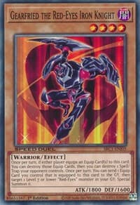 Gearfried the Red-Eyes Iron Knight - Speed Duel: Streets of Battle City - YuGiOh card