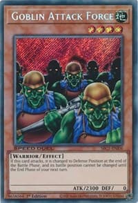Goblin Attack Force (Secret Rare) - Speed Duel: Streets of Battle City - YuGiOh card