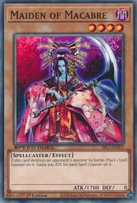 Maiden of Macabre - Speed Duel: Streets of Battle City - YuGiOh card
