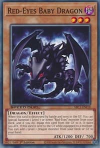 Red-Eyes Baby Dragon - Speed Duel: Streets of Battle City - YuGiOh card