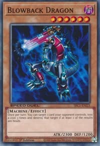 Blowback Dragon - Speed Duel: Streets of Battle City - YuGiOh card