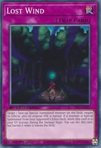 Lost Wind - Speed Duel: Streets of Battle City - YuGiOh card