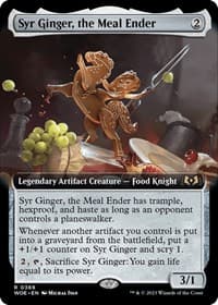 Syr Ginger, the Meal Ender (Extended Art) - Wilds of Eldraine - Magic: The Gathering card