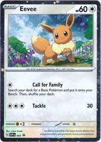 Eevee - 043 - SV: Scarlet & Violet Promo Cards - Pokemon card