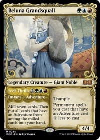 Beluna Grandsquall (Showcase) - Wilds of Eldraine - Magic: The Gathering card