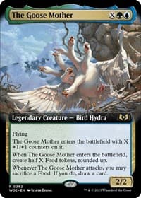 The Goose Mother (Extended Art) - Wilds of Eldraine - Magic: The Gathering card