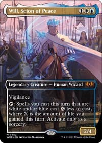Will, Scion of Peace (Borderless) - Wilds of Eldraine - Magic: The Gathering card